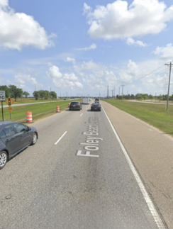 a road with cars on it
